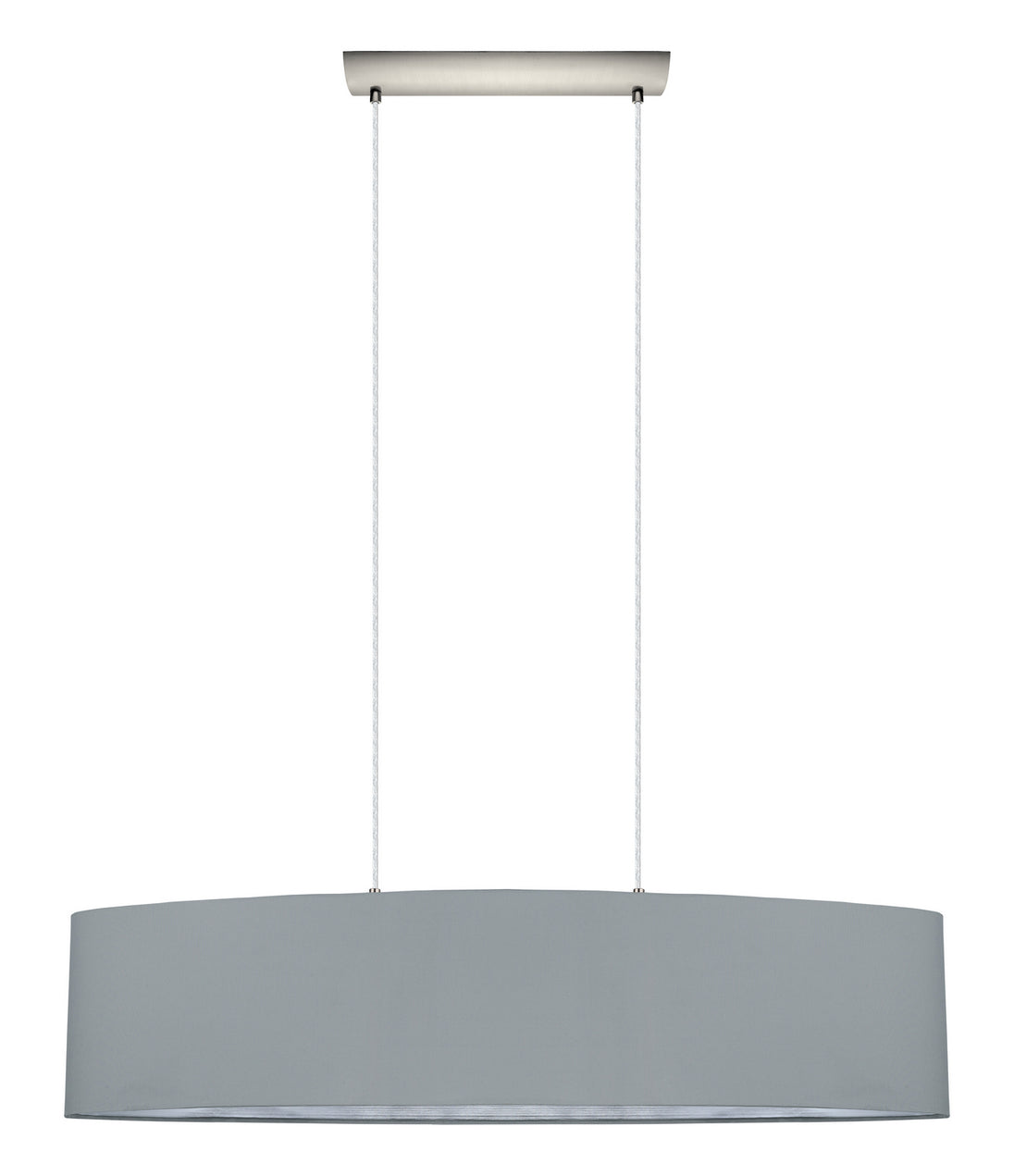 Eglo USA - 31617A - Two Light Pendant - Maserlo - Satin Nickel