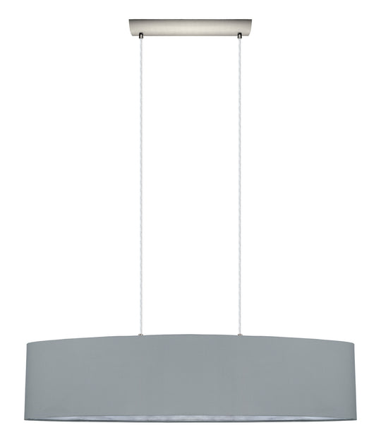 Eglo USA - 31617A - Two Light Pendant - Maserlo - Satin Nickel