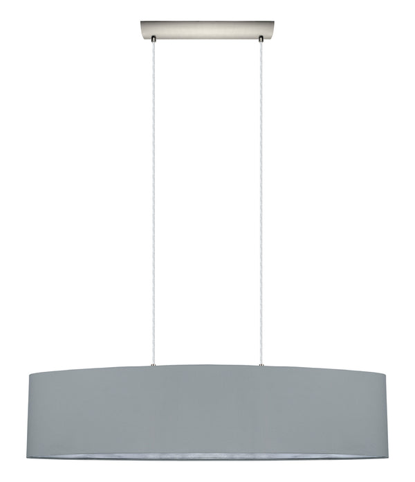 Eglo USA - 31617A - Two Light Pendant - Maserlo - Satin Nickel