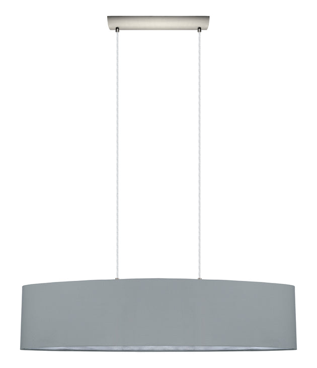 Eglo USA - 31617A - Two Light Pendant - Maserlo - Satin Nickel