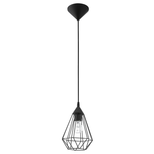 Eglo USA - 94187A - One Light Pendant - Tarbes - Matte Black