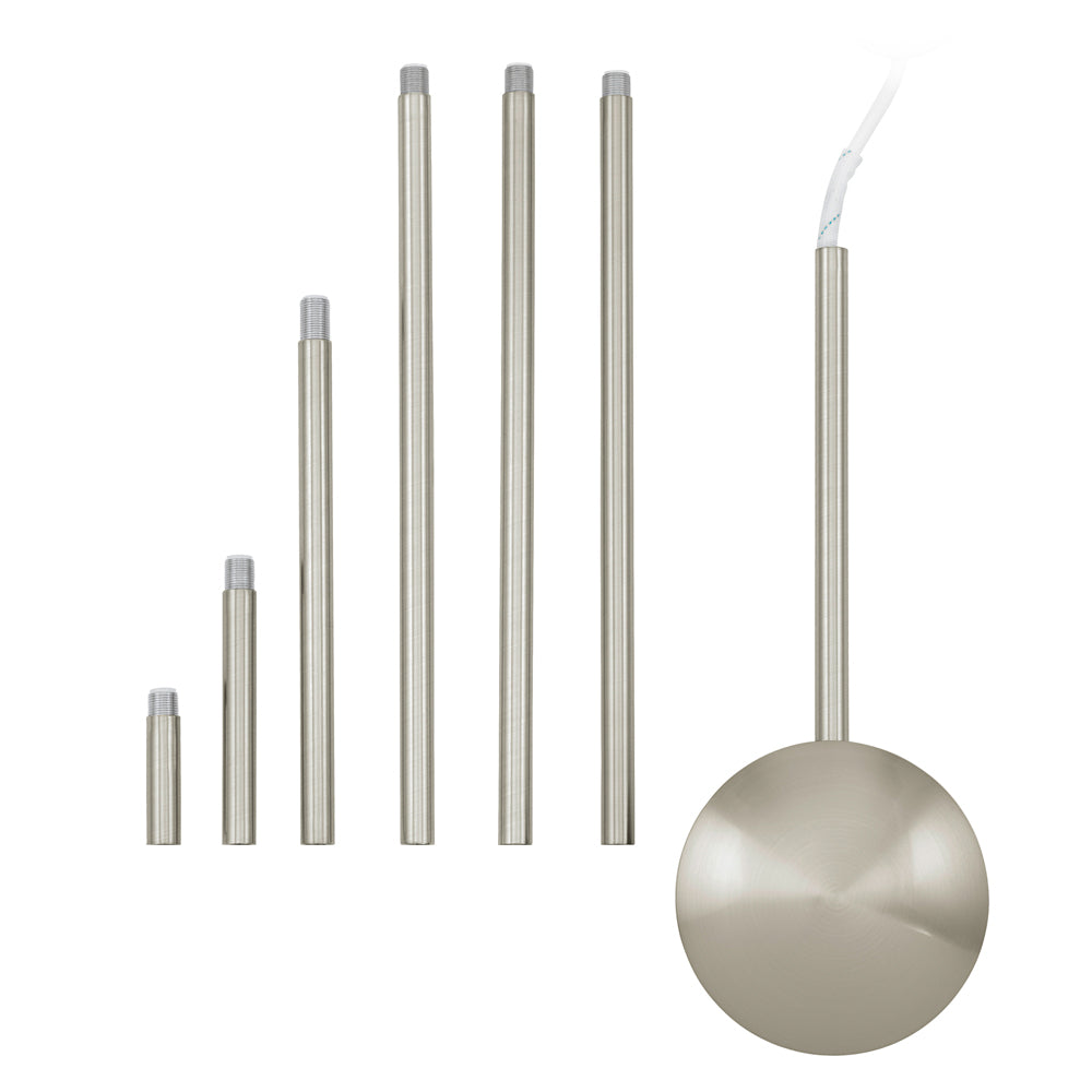 Eglo USA - 88969A - Ceiling Extention - Extension - Satin Nickel