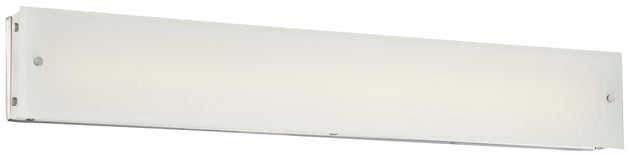 George Kovacs - P1324-084-L - LED Bath - Button - Brushed Nickel