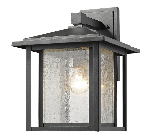 Z-Lite - 554B-BK - One Light Outdoor Wall Mount - Aspen - Black