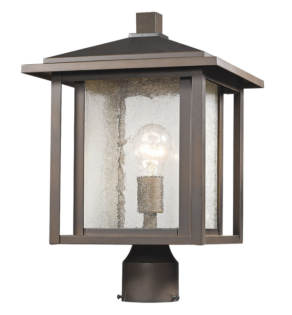 Z-Lite - 554PHB-ORB - One Light Outdoor Post Mount - Aspen - Oil Rubbed Bronze