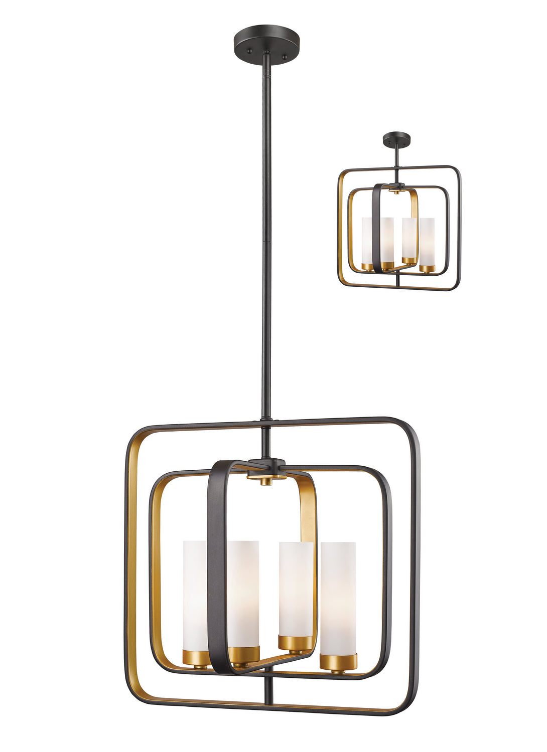 Z-Lite - 6000SFC-BZGD - Four Light Pendant - Aideen - Bronze Gold