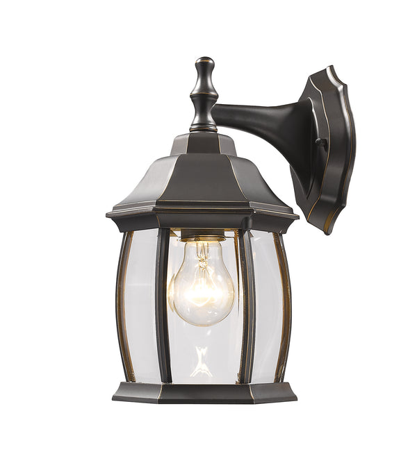 Z-Lite - T20-ORB - One Light Outdoor Wall Mount - Waterdown - Oil Rubbed Bronze