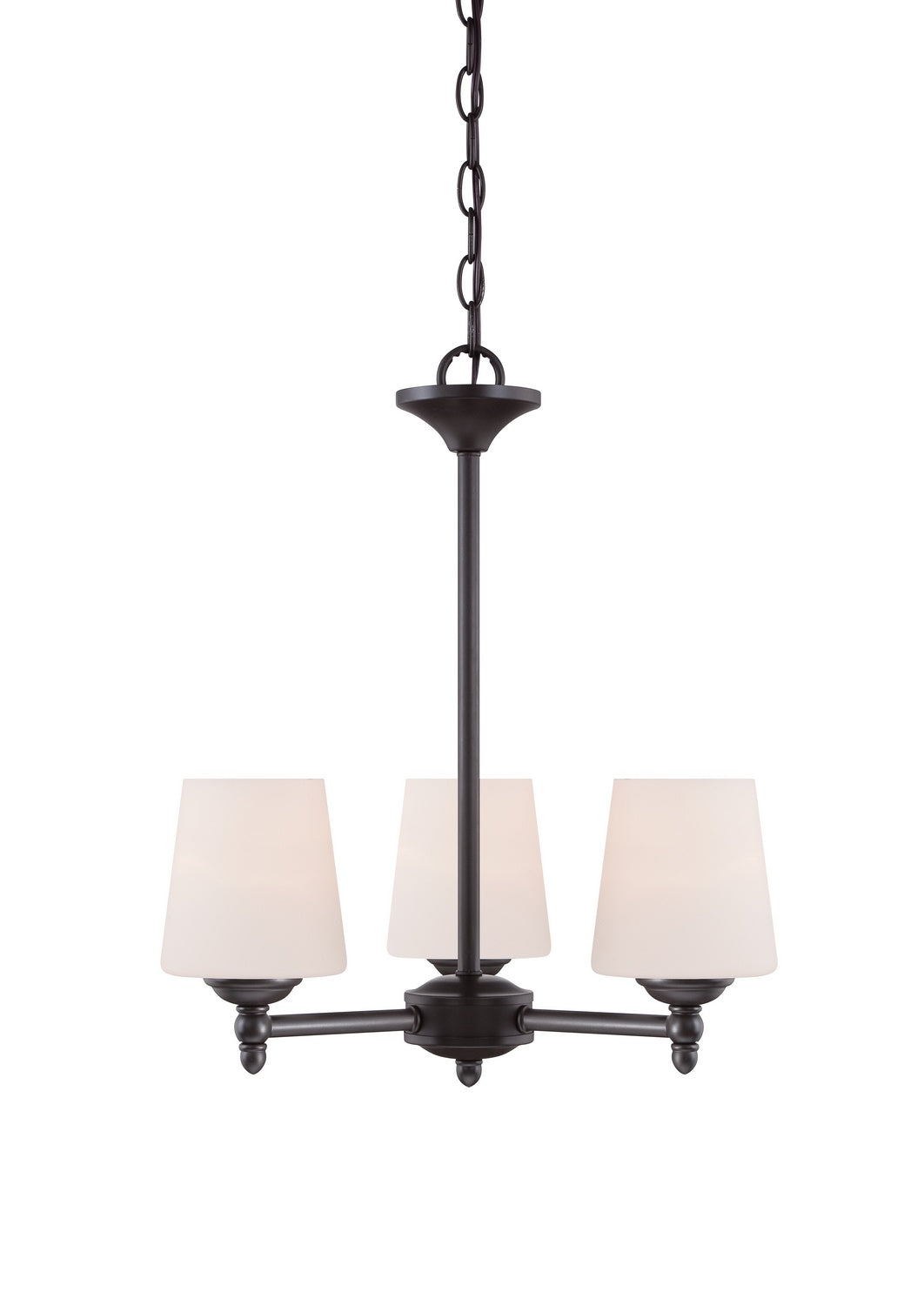 Designers Fountain - 15006-3-34 - Three Light Chandelier - Darcy - Oil Rubbed Bronze