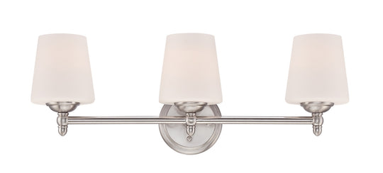 Designers Fountain - 15006-3B-35 - Three Light Bath Bar - Darcy - Brushed Nickel