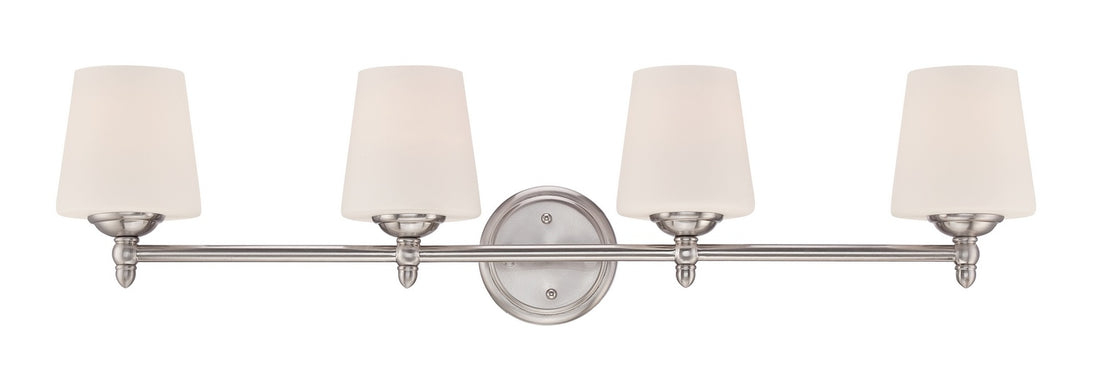 Designers Fountain - 15006-4B-35 - Four Light Bath Bar - Darcy - Brushed Nickel