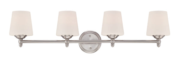 Designers Fountain - 15006-4B-35 - Four Light Bath Bar - Darcy - Brushed Nickel