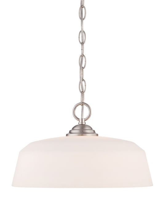 Designers Fountain - 15006-DP-35 - One Light Pendant - Darcy - Brushed Nickel