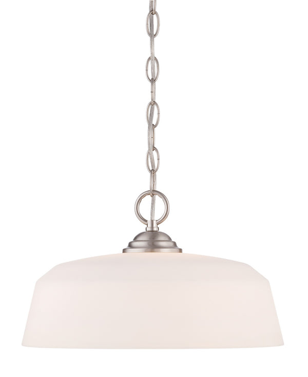 Designers Fountain - 15006-DP-35 - One Light Pendant - Darcy - Brushed Nickel