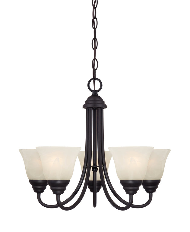 Designers Fountain - 85185-ORB - Five Light Chandelier - Kendall - Oil Rubbed Bronze