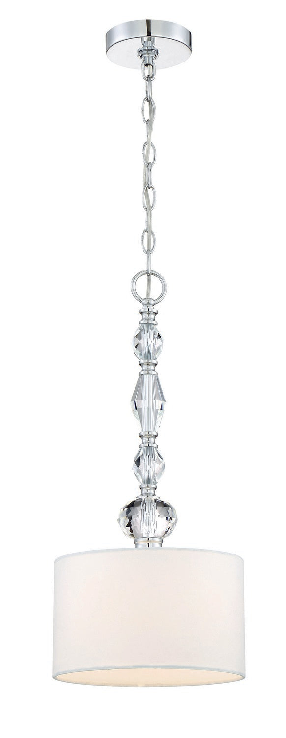 Designers Fountain - 89930-CH - One Light Mini Pendant - Evi - Chrome