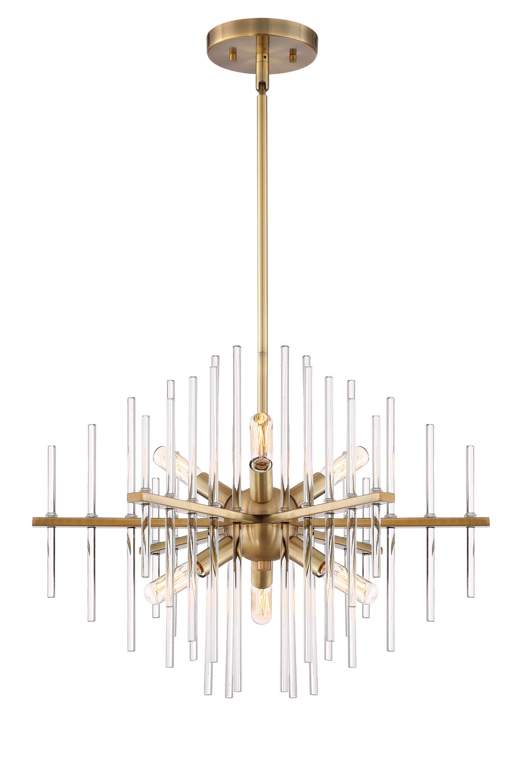 Designers Fountain - 90486-BAB - Six Light Chandelier - Reeve - Burnished Antique Brass