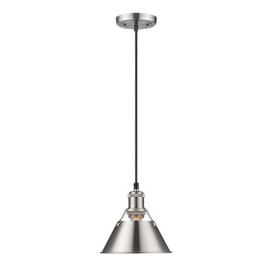 Golden - 3306-S PW-PW - One Light Pendant - Orwell PW - Pewter