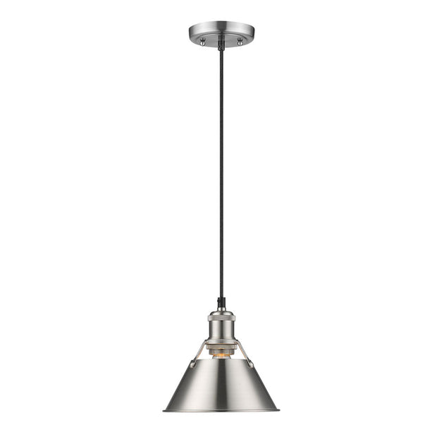 Golden - 3306-S PW-PW - One Light Pendant - Orwell PW - Pewter