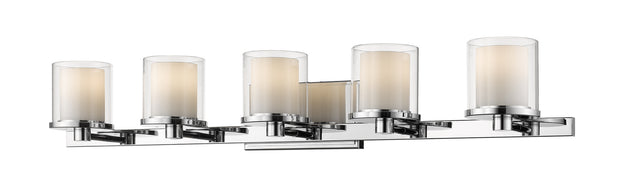 Z-Lite - 1918-5V-CH-LED - LED Vanity - Schema - Chrome
