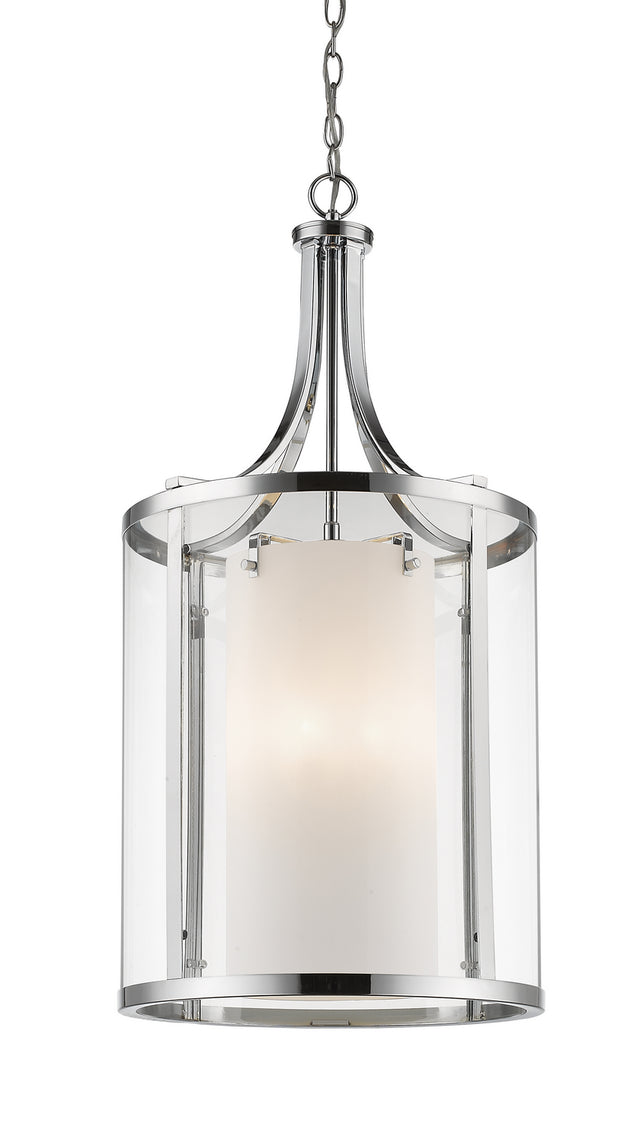 Z-Lite - 426-8-CH - Eight Light Chandelier - Willow - Chrome