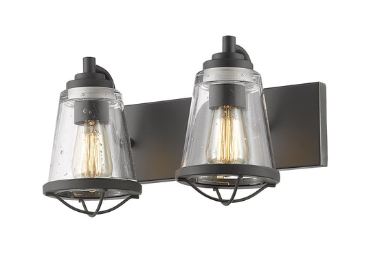 Z-Lite - 444-2V-BRZ - Two Light Vanity - Mariner - Bronze