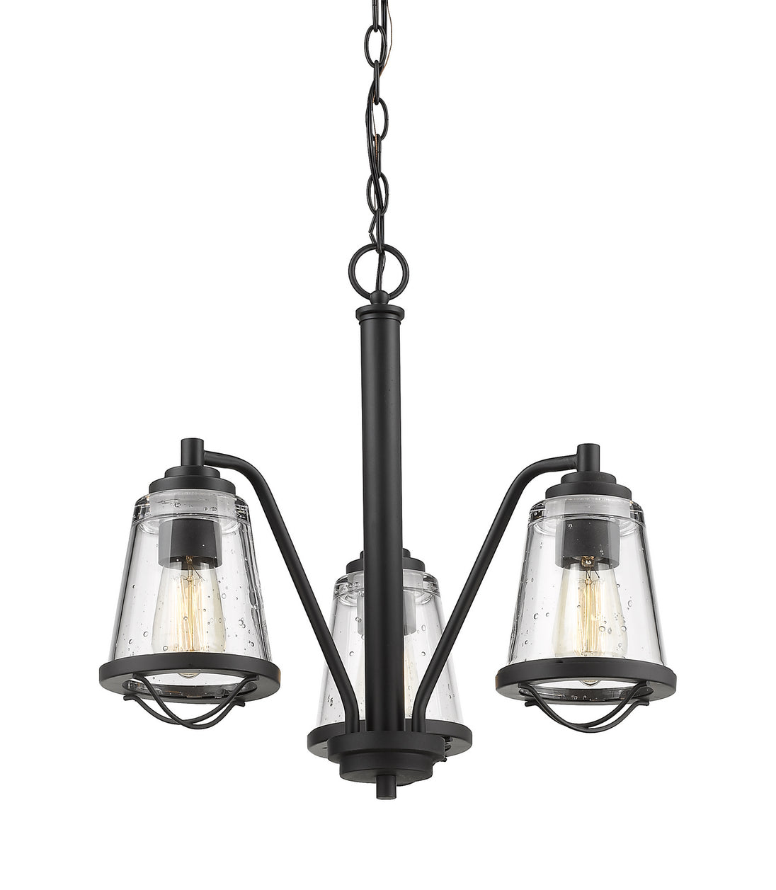 Z-Lite - 444-3-BRZ - Three Light Chandelier - Mariner - Bronze