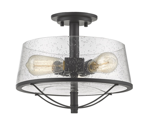 Z-Lite - 444SF-BRZ - Three Light Semi Flush Mount - Mariner - Bronze