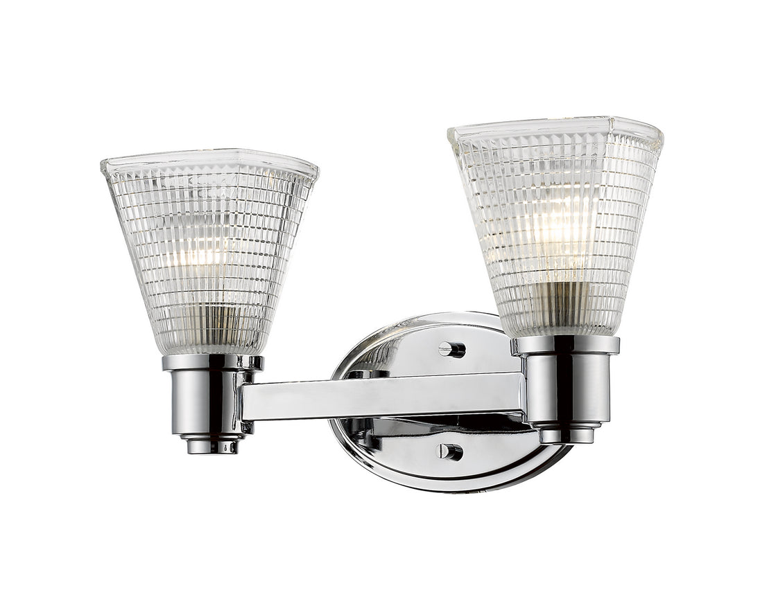 Z-Lite - 449-2V-CH - Two Light Vanity - Intrepid - Chrome