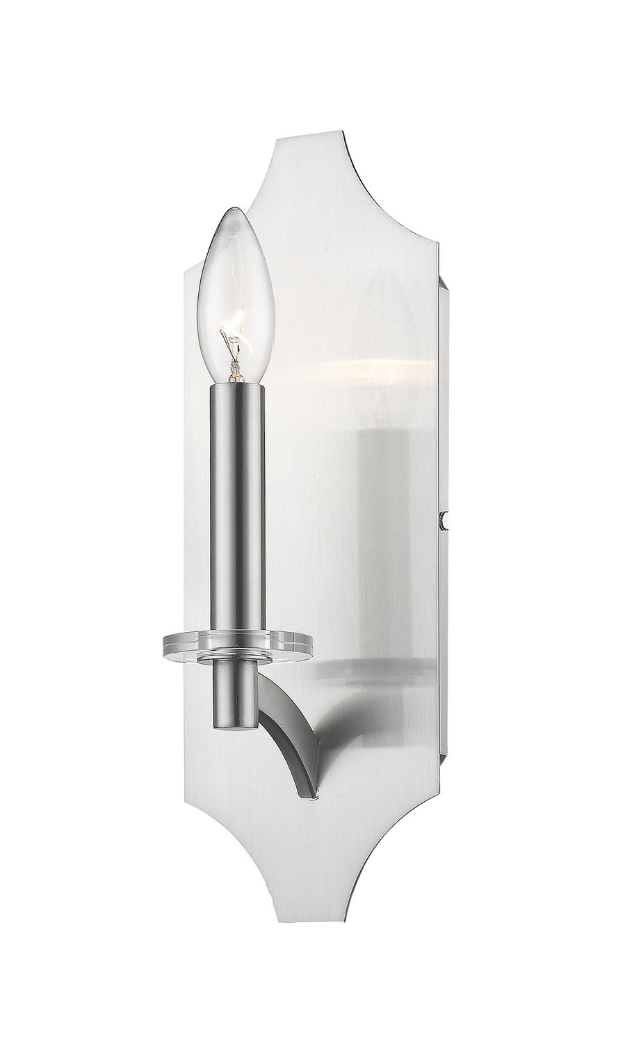 Z-Lite - 6008-1S-BN - One Light Wall Sconce - Zander - Brushed Nickel