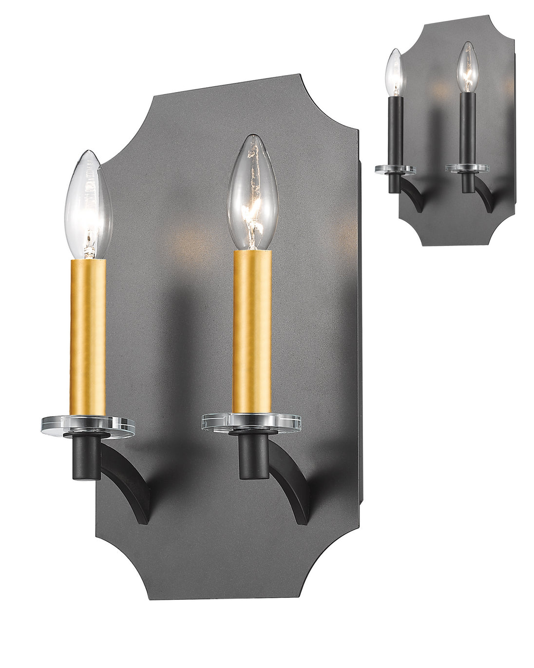 Z-Lite - 6008-2S-BRZ - Two Light Wall Sconce - Zander - Bronze