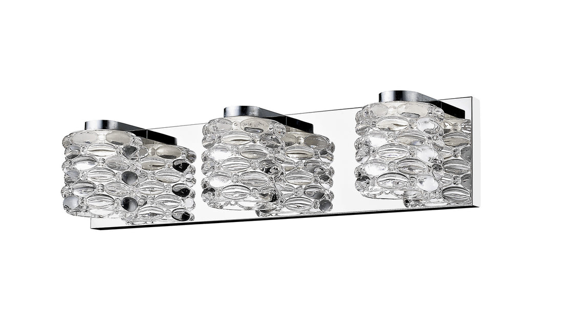 Z-Lite - 907-3V-LED - LED Vanity - Dawson - Chrome