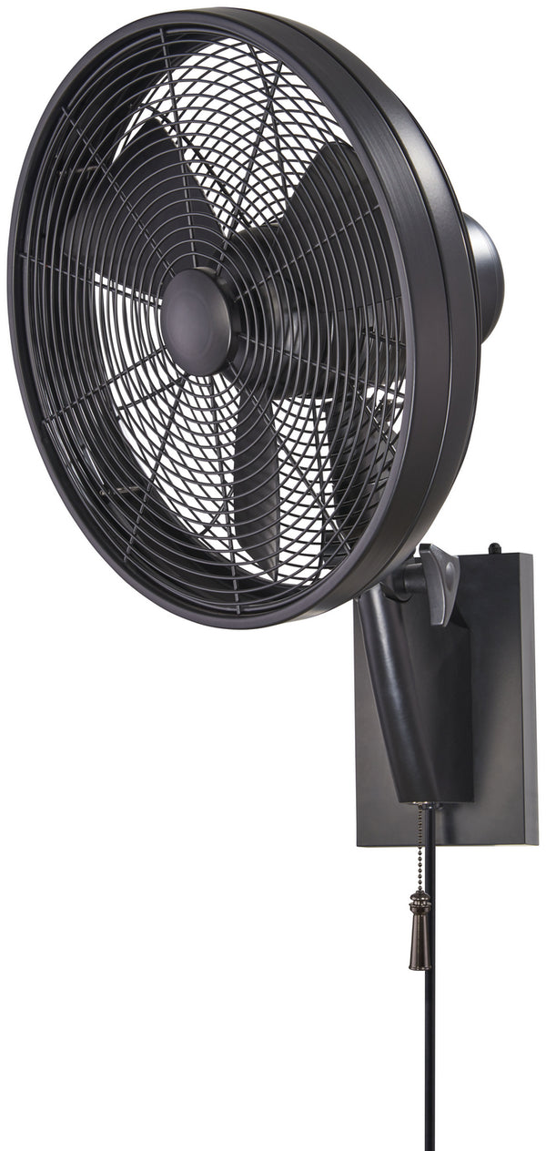 Minka Aire - F307-MBK - 15" Indoor/Outdoor Fan - Anywhere - Matte Black