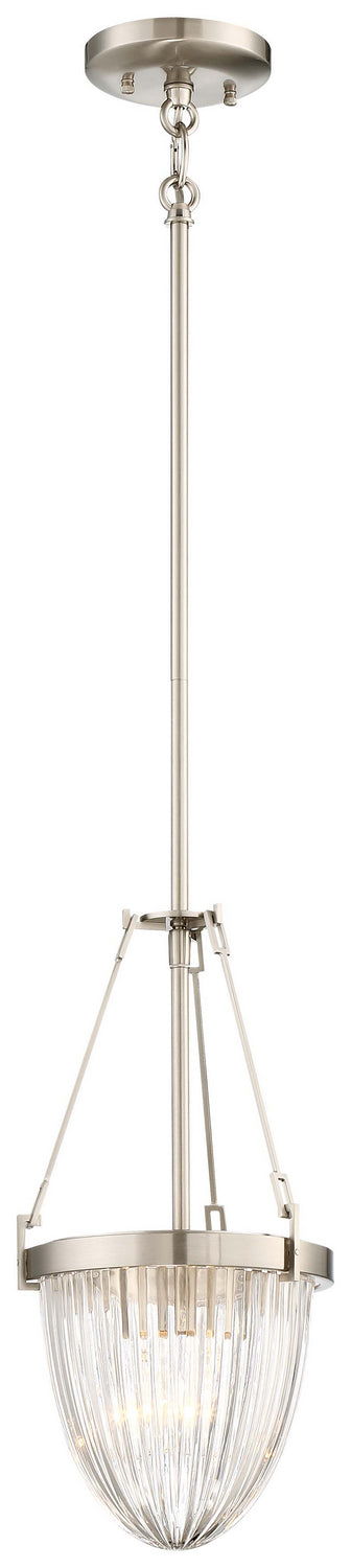 Minka-Lavery - 2321-84 - One Light Pendant - Atrio - Brushed Nickel