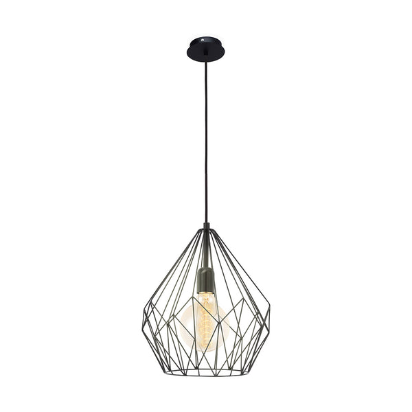 Eglo USA - 49257A - One Light Pendant - Carlton - Black