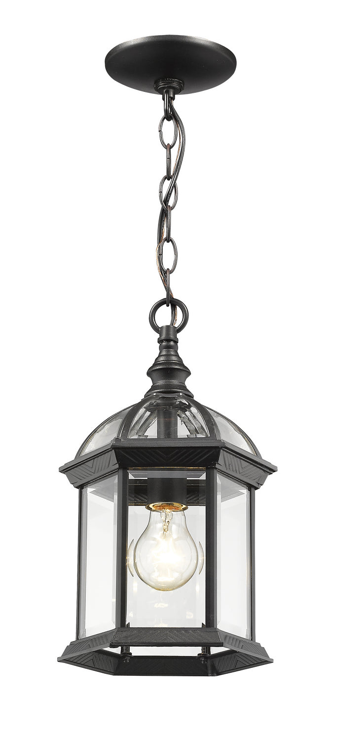 Z-Lite - 563CHM-BK - One Light Outdoor Chain Mount - Annex - Black