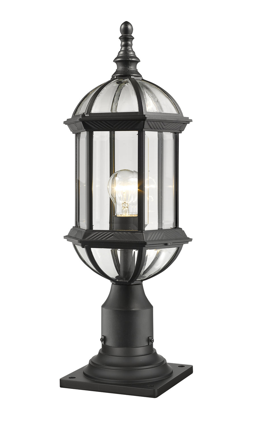 Z-Lite - 563PHM-533PM-BK - One Light Outdoor Pier Mount - Annex - Black