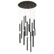 Eurofase - 31445-016 - LED Chandelier - Santana - Black