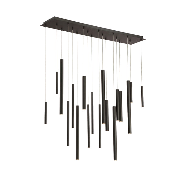 Eurofase - 31446-013 - LED Chandelier - Santana - Black