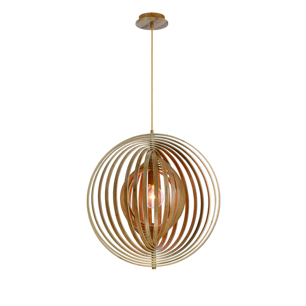 Eurofase - 31872-010 - One Light Pendant - Abruzzo - Wood