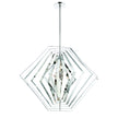 Eurofase - 31888-011 - Ten Light Chandelier - Downtown - Chrome