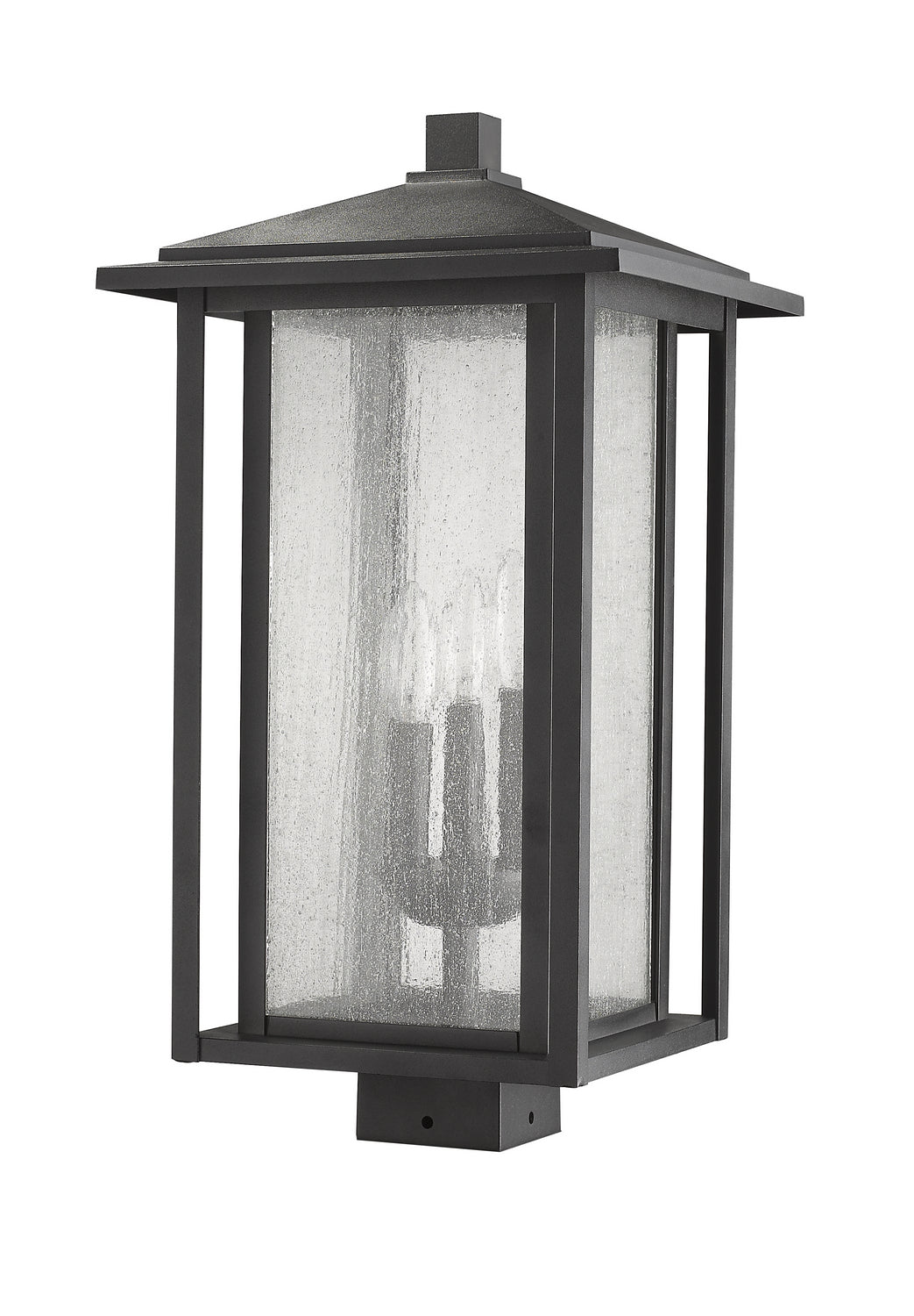 Z-Lite - 554PHXLS-BK - Three Light Outdoor Post Mount - Aspen - Black