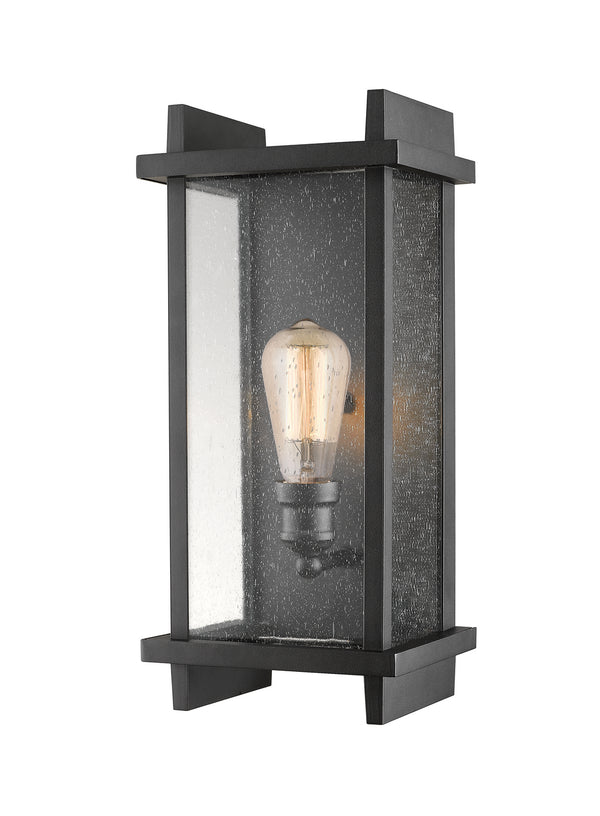 Z-Lite - 565M-BK - One Light Outdoor Wall Mount - Fallow - Black