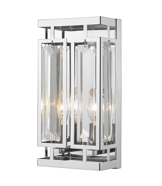 Z-Lite - 6006-2S-CH - Two Light Wall Sconce - Mersesse - Chrome