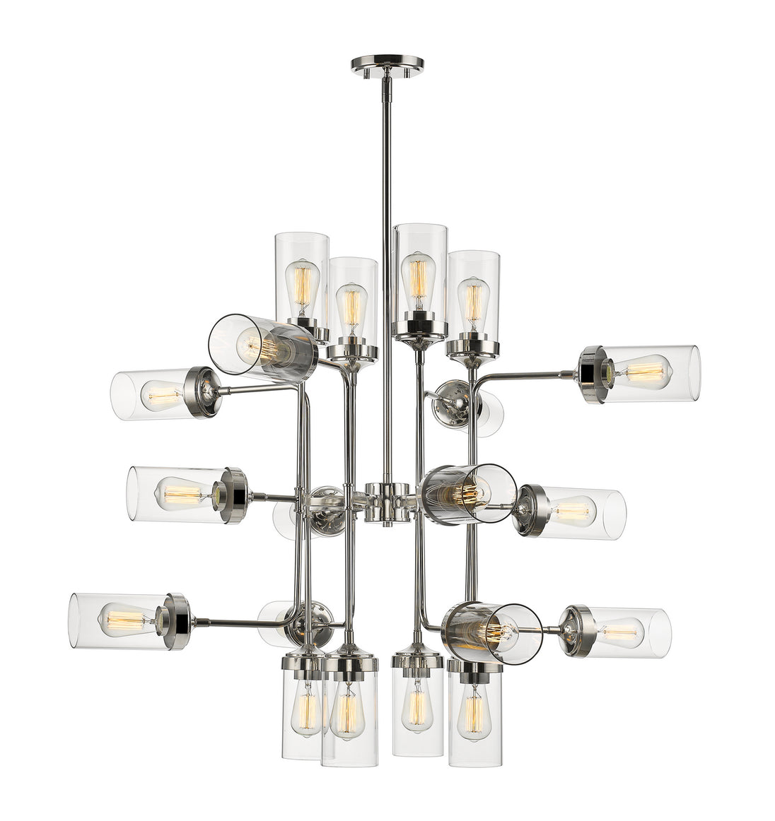 Z-Lite - 617-20PN - 20 Light Chandelier - Calliope - Polished Nickel