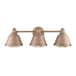 Golden - 7312-BA3 CP - Three Light Bath Vanity - Bartlett CP - Copper Patina