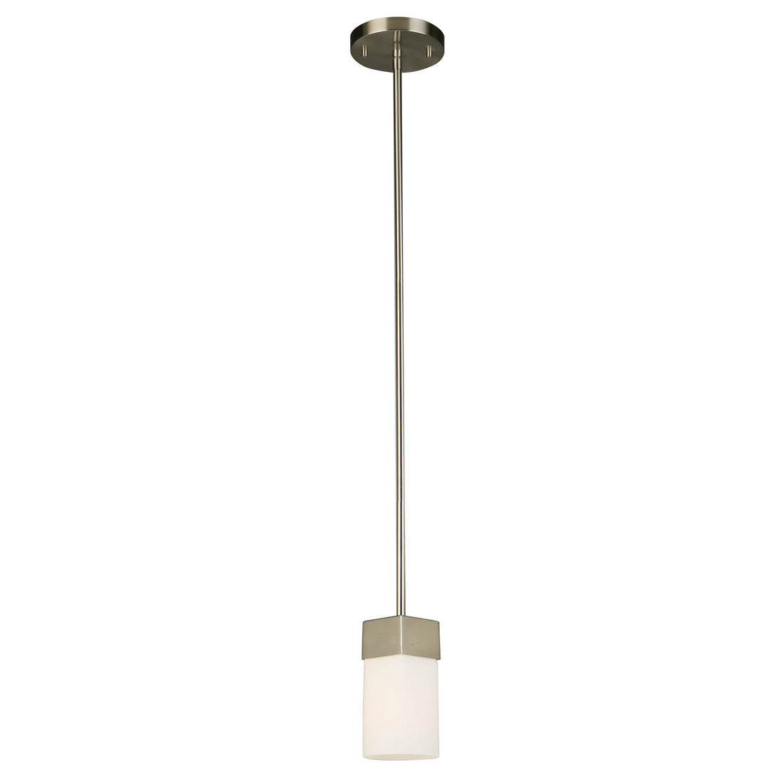 Eglo USA - 202866A - One Light Mini Pendant - Ciara Springs - Brushed Nickel