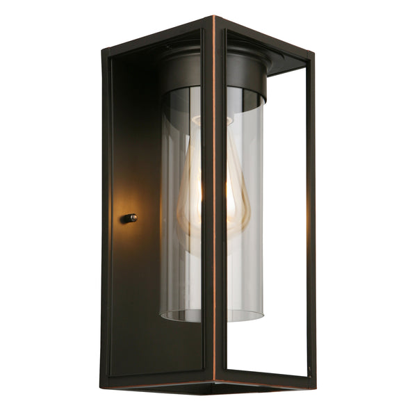 Eglo USA - 203029A - One Light Outdoor Wall Mount - Walker Hill - Oil Rubbed Bronze