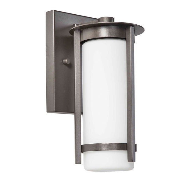 Eglo USA - 203111A - One Light Outdoor Wall Mount - Truxton - Graphite