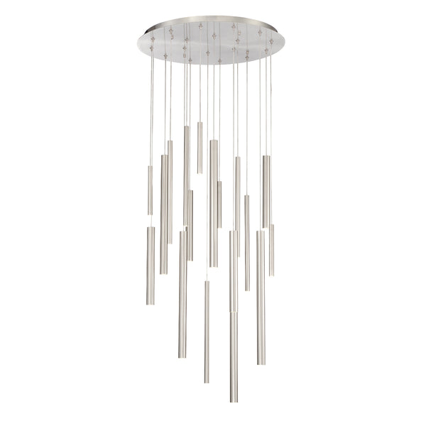 Eurofase - 31445-025 - LED Chandelier - Santana - Satin Nickel