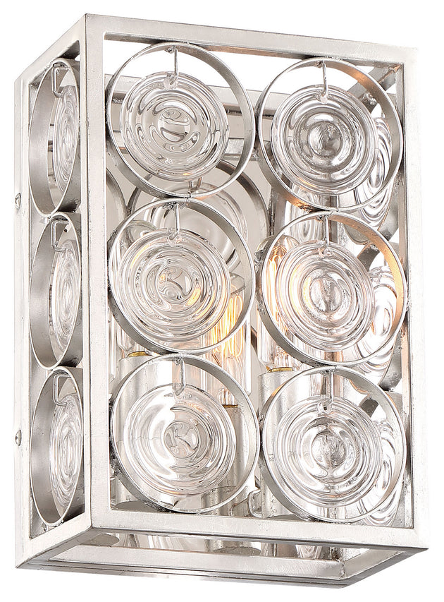 Minka-Lavery - 4662-598 - Two Light Wall Sconce - Culture Chic - Catalina Silver